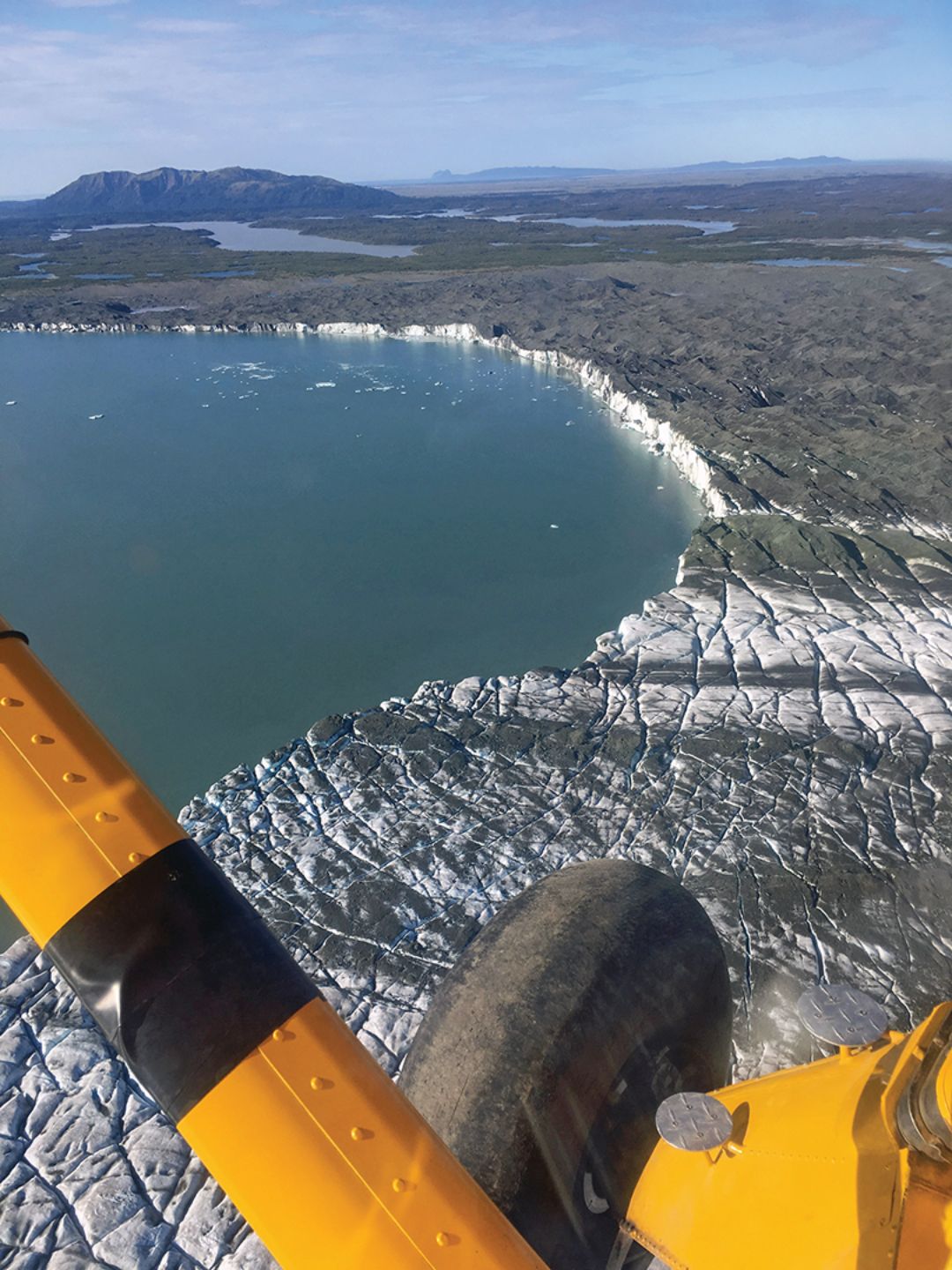 The Bering Glacier is the largest in North America.